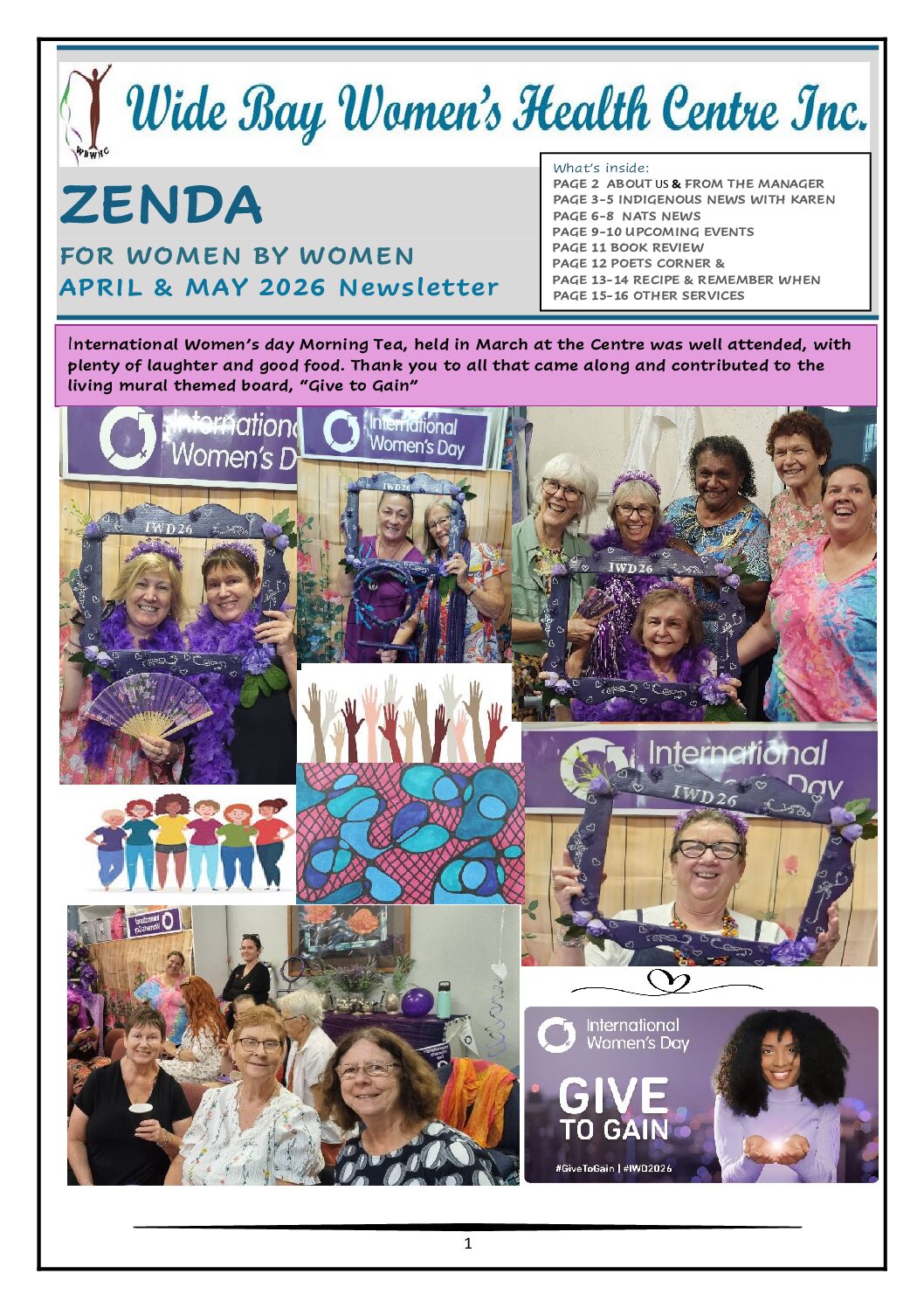 ZENDA February & March 2026