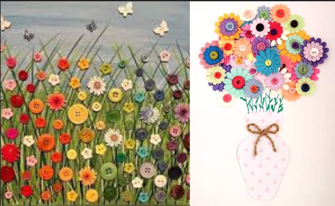 Button art workshops